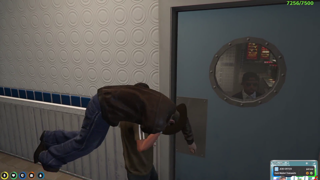 Bogg delivers meat to the Burger Shot
