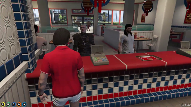 Rubber met the Butcher of Los Santos