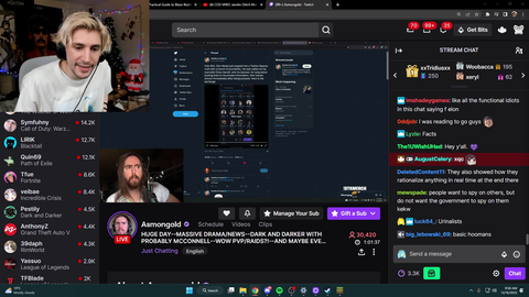 XQC's take on Journalists getting banned on Twitter