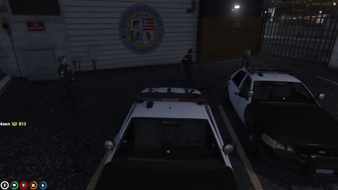 Forsen (Mason) was hiding for 15 minutes in a cop car, just for this to happen