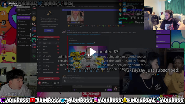 Adin ross Erobb Namedrop