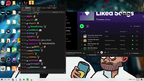 erobb makes the most out of his suit