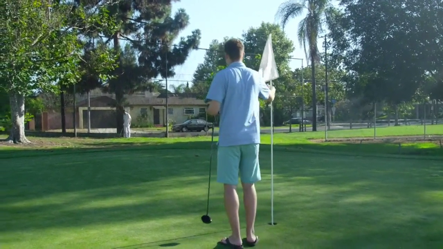 Mitch Jones, 2nd shot on hole #3