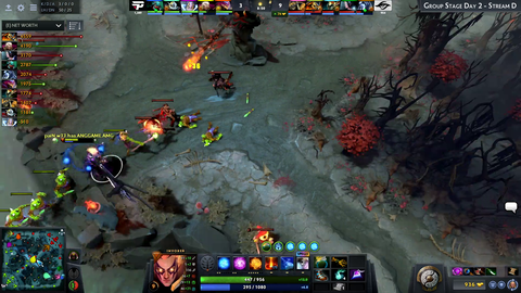 Insane play causes casters microphones to clip.