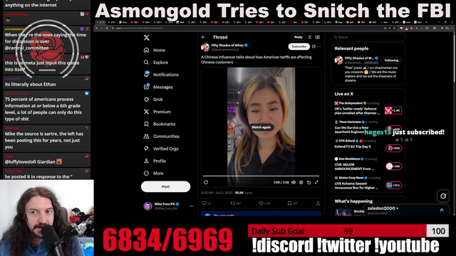 MikeFromPA talks about getting back at Asmongold and Tectone