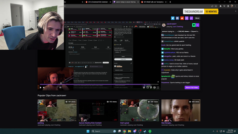 xQc's response to Kick having Gamba in 3rd/5th Recommended