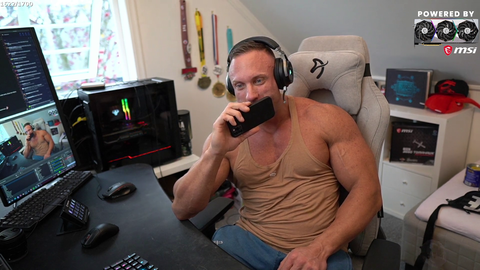 Knuts GF gets called by a scammer live on stream.