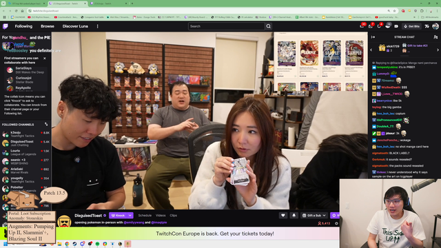 tft streamer on family friendly gamba