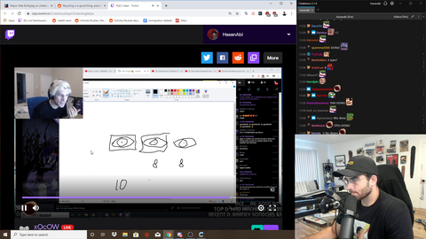 Hasan translates xQc's Pepegan