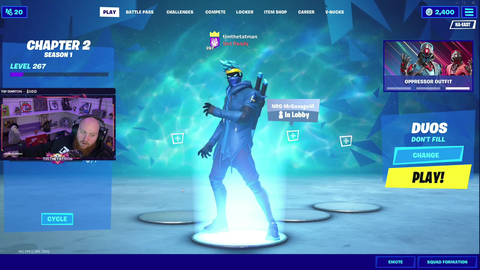 Tim mocks Ninja's new skin