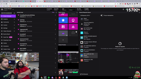 CrazyMayaPoseidonDEODaily on Mizkif