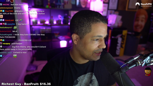 Nick talks about Esfand and using your phone while driving