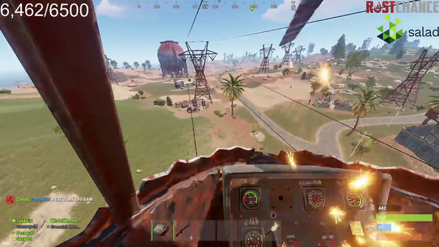 12k hour rust andy shows off his flying skills