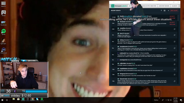 What Soda thinks about Mitch as a streamer.