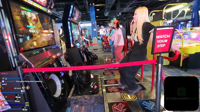 Hachu with the DDR clutch