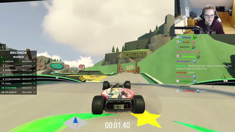 "You wont get World record on this track"