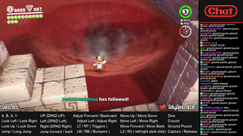 Twitch Plays Odyssey - Chat Ground Pounding to Survive
