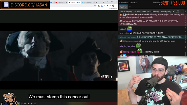 Mr. Piker schools zoomer on pirate lore