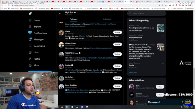 Twitch Staff is following the NFT Clip page on Twitter