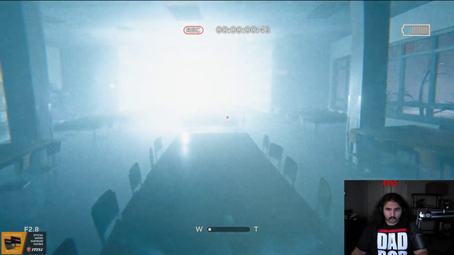 Esfand completely breaks during horror game.