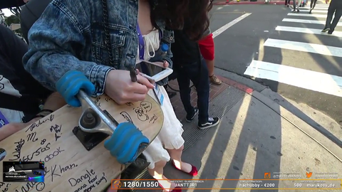 P*rnstar Evelyn Claire's autograph LULW