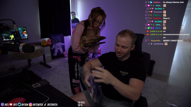 Jay3 receives a heartwarming gift in his PO Box