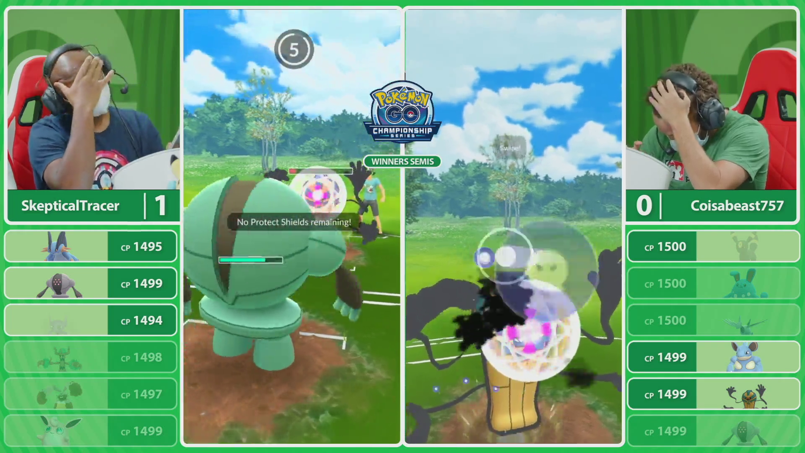 Pokémon Go Player accidentally minimizes app during Regional Winners Semi Finals