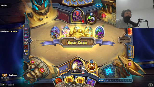 cocky hearthstone player BMs enemy then gets outplayed