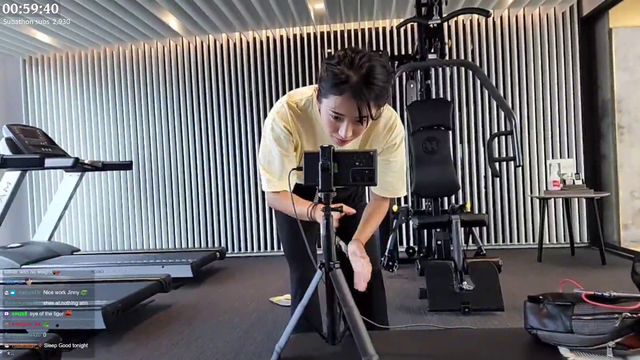 Jinny's arms stop being weak