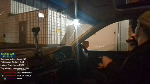 YungFika gets pulled over by the cops