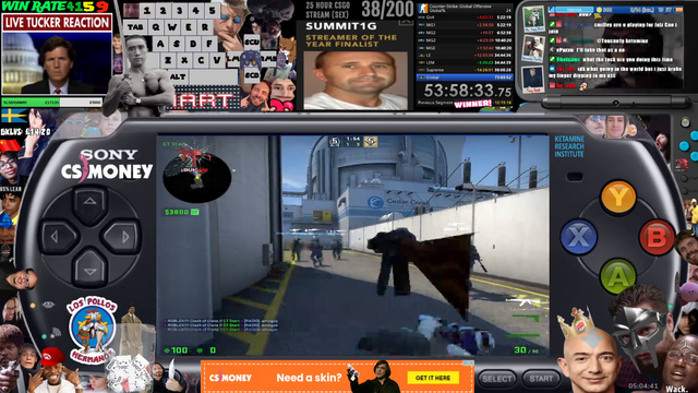 Streamer finds a new CS:GO exploit
