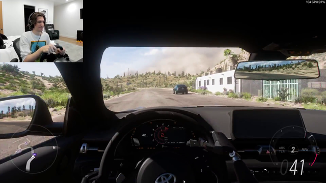 xQc Gets A Little Too Immersed Into Forza