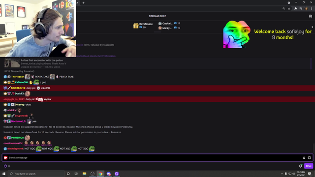 xQcOW - X wants to move on from the Penta drama
