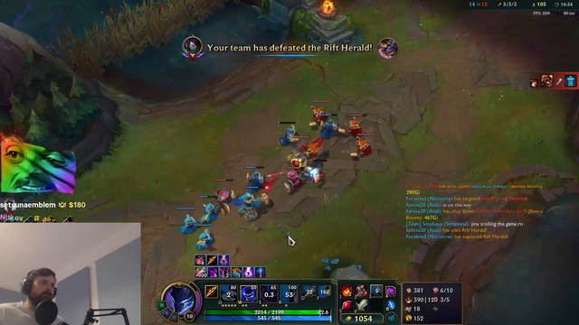 Forsen shows the optimal way of using Rift Herald