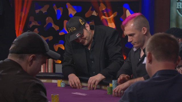 Phil Helmuth bad mouths and Kevin Hart can't keep his composure....