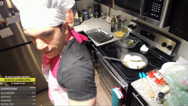Retarded Gorilla Tries To Cook