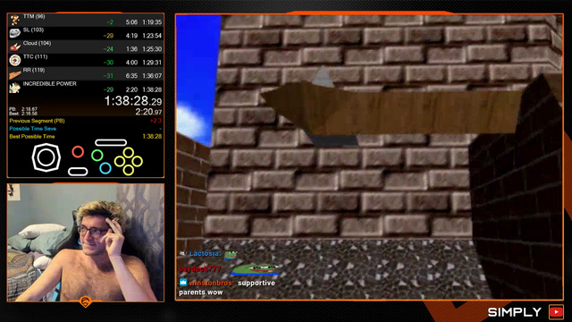 Simply's parents come in to congratulate him on WR