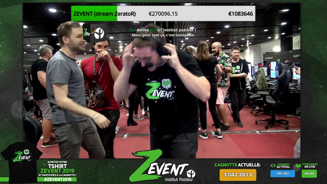 Ninja gave 26.000€ to french charity event