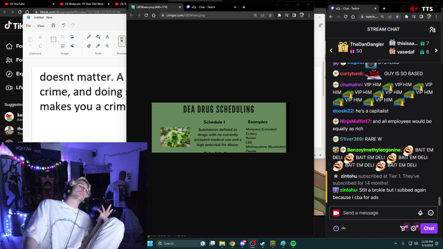 xQc streams during EU hours