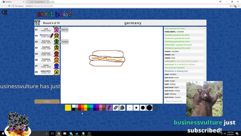 Dunkey draws Germany