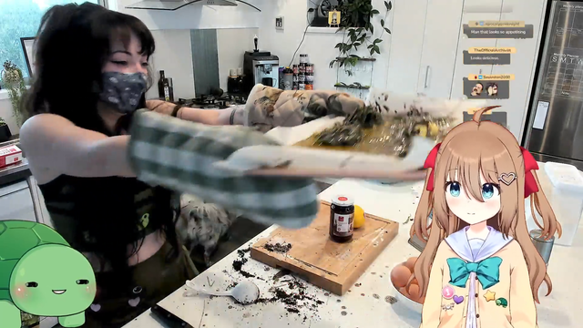 Neuro rates Layna's cooking  