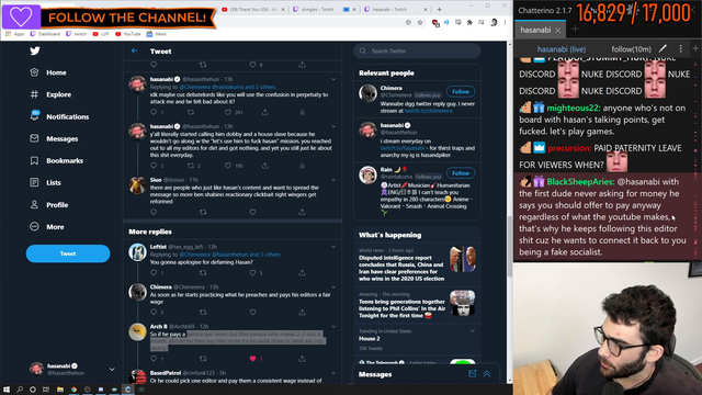 Hasan on why Destiny cut their connection.