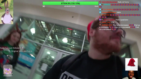 PaymoneyWubby does a flip for the stream.