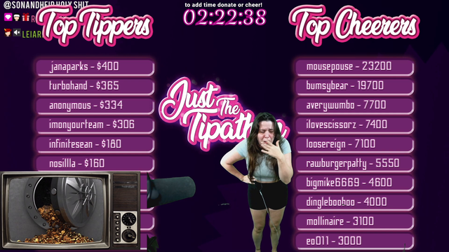 Kaceytron Gets Emotional over Donations for her Tip-A-Thon