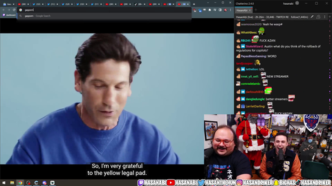 Austin and Stavros up to no good on the edge of a ban