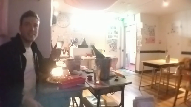 Jake goes to the maid cafe