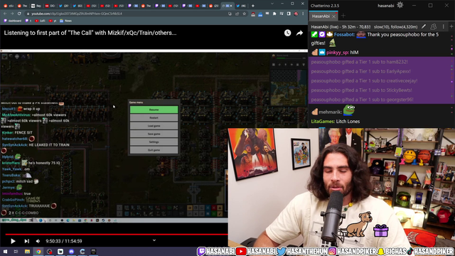 Mitch Jones Confronting Slick instead of gossiping to Train
