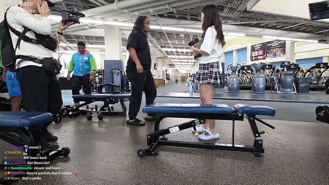 ExtraEmily and Agent00 talking about their workout routines