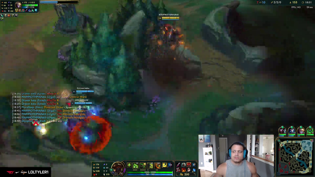 Tyler forces an instant forfeit