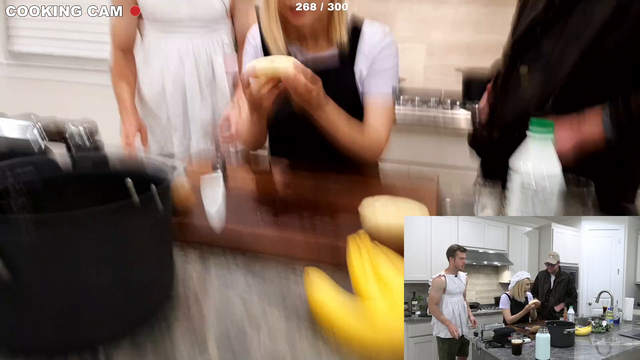 Hachubby cuts JAke in half on GarretLA's cooking steam